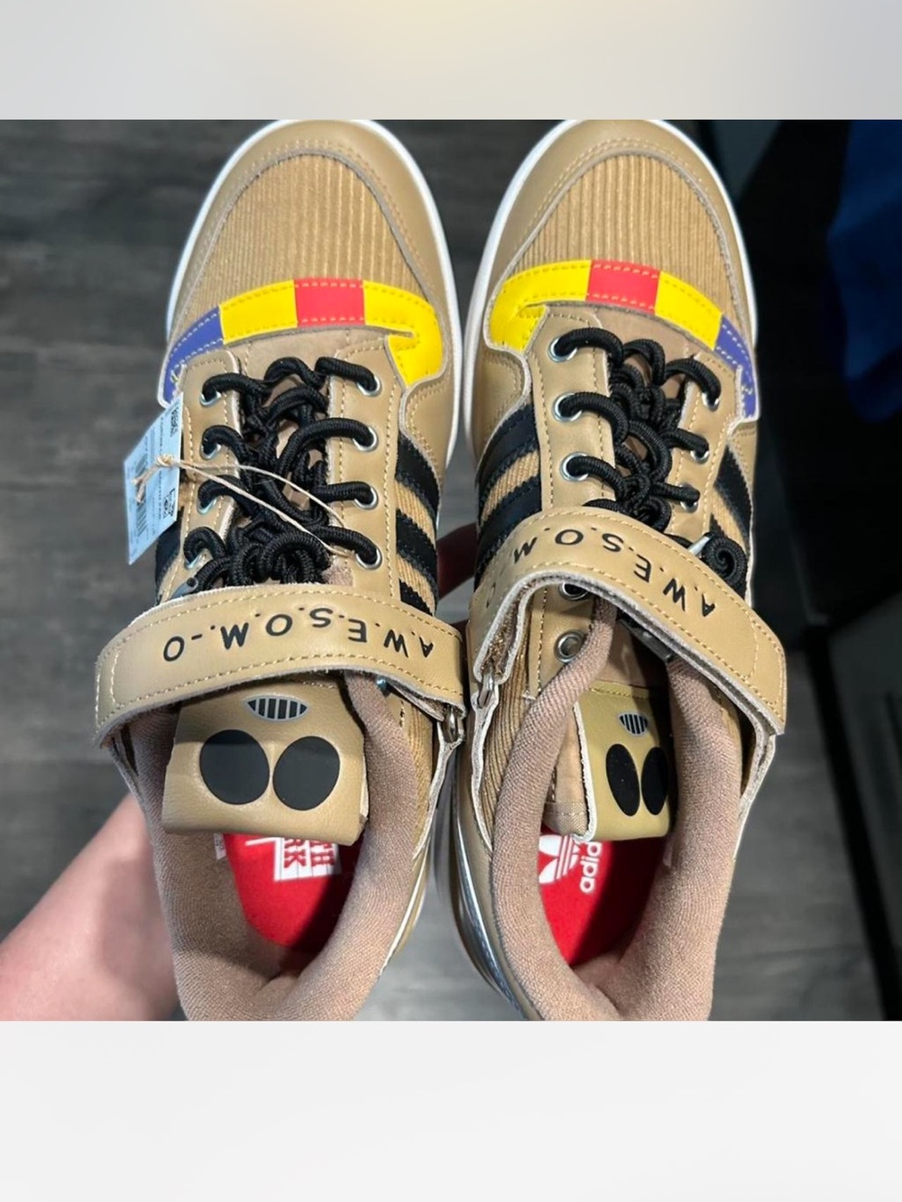 Adidas South Park Forum Low 'AWESOM-O' sneakers Size 8.5 ADULT